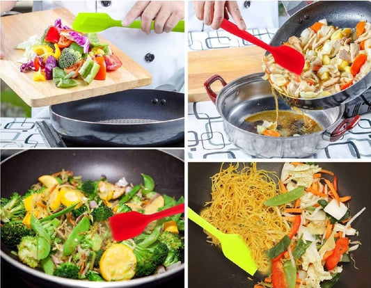 silicone-spatula-8-inch-heat-resistant-non-stick-flexible-rubber-scraper-spoon-for-kitchen-use