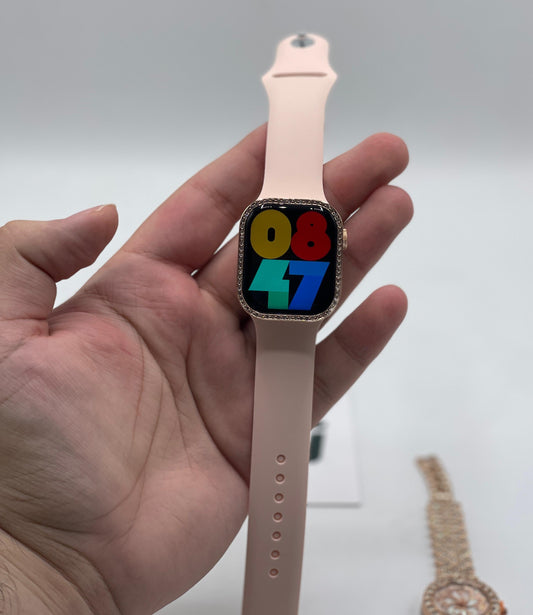 mi-ni-zw10-do-elegant-diamond-series-smartwatch-bluetooth-calling-health-monitor-2-in-1-womens-smart-watch