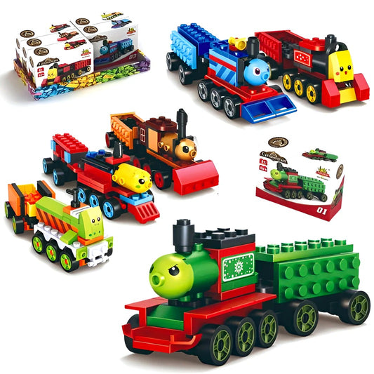 pack-of-01-cartoon-train-diy-building-block-toy-cartoon-train-block-set-for-kids