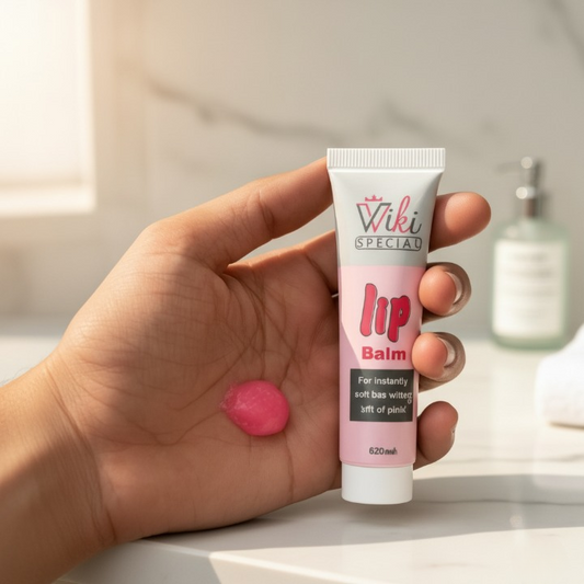 Wiki Special Natural Pink Lip Balm – Instant Softness, Long-Lasting Moisture & Nourishing Lip Care (30ml)