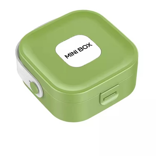 Jewelry Organizer Box | Portable Jewelry Storage Box | Sleek | Portable | Multi-Functional Travel Jewelry Organizer | Durable | Compact Ring | Necklace | Earring Storage Boxes With Mirror | For Travel | Home | Gift Option - Random Color 