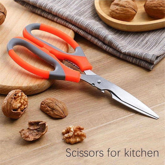 stainless-steel-kitchen-scissors-multipurpose-meat-vegetable-cutting-scissors-chicken-bone-scissor-can-opener-multi-chicken-bone-scissor