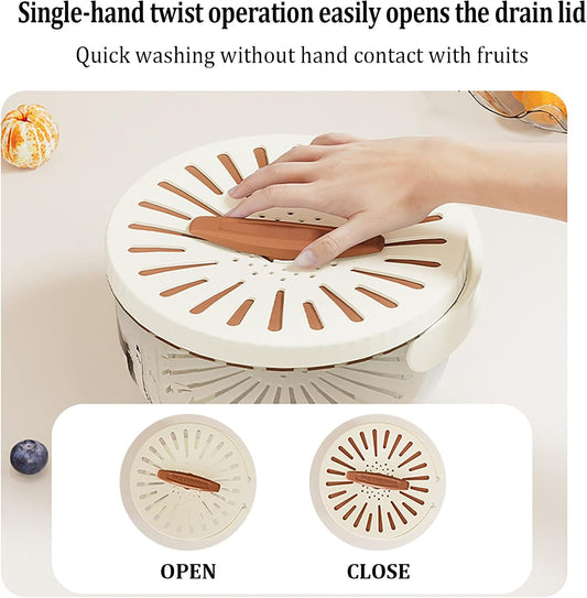 kitchen-fruit-drainage-basket-with-lid-multi-functional-dual-layer-bowl-for-washing-draining-amp-storing-fruits-and-vegetables-foldable-handle-design-white