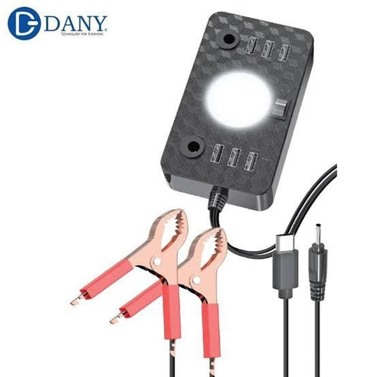 dany-c-1-clipper-charger-6-usb-ports-led-light-dc-solar-mobile-charger-usb-battery-clamp-power-cable-short-circuit-overload-protection-dc-mobile-charger-original