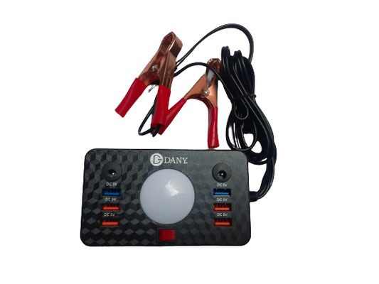 dany-c-1-clipper-charger-6-usb-ports-led-light-dc-solar-mobile-charger-usb-battery-clamp-power-cable-short-circuit-overload-protection-dc-mobile-charger-original
