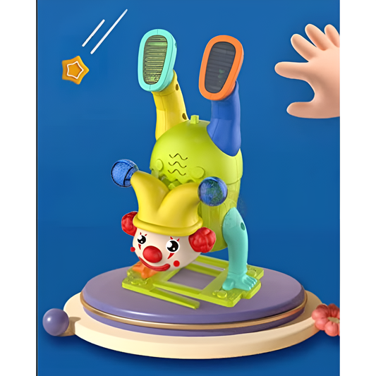 electric-upside-down-dancing-clown-toy-with-music-flashing-lights-battery-operated-multicolor-fun-interactive-gift-for-kids-above-3-years-random-color