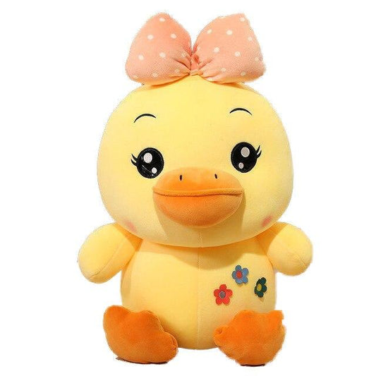 baby-chick-duck-sun-flower-plush-soft-stuff-toy-25cm