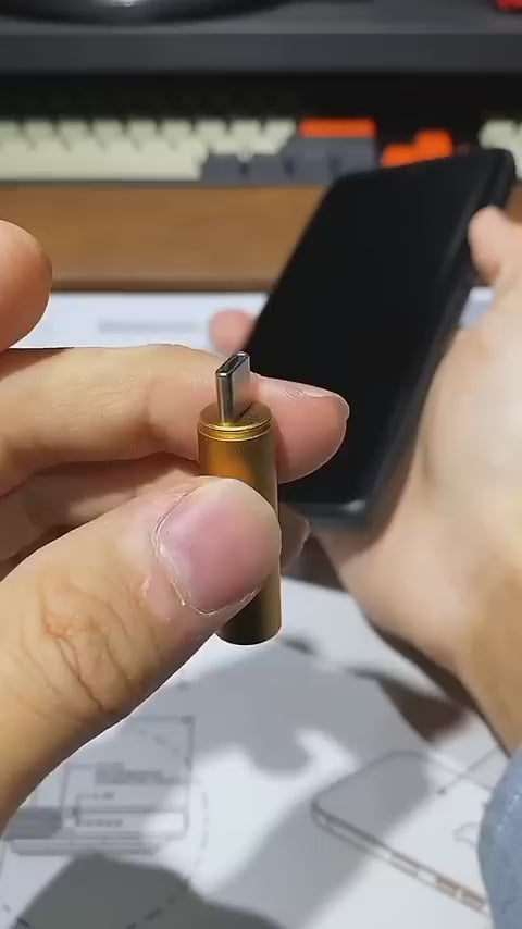 Portable USB Cigarette Lighter – Windproof, Rechargeable, One-Touch Ignite