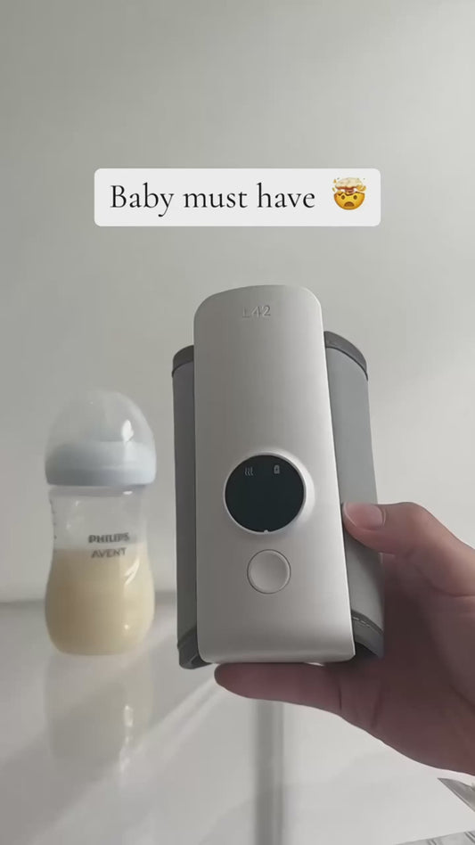 Portable USB Baby Bottle Warmer – Fast & Travel-Friendly