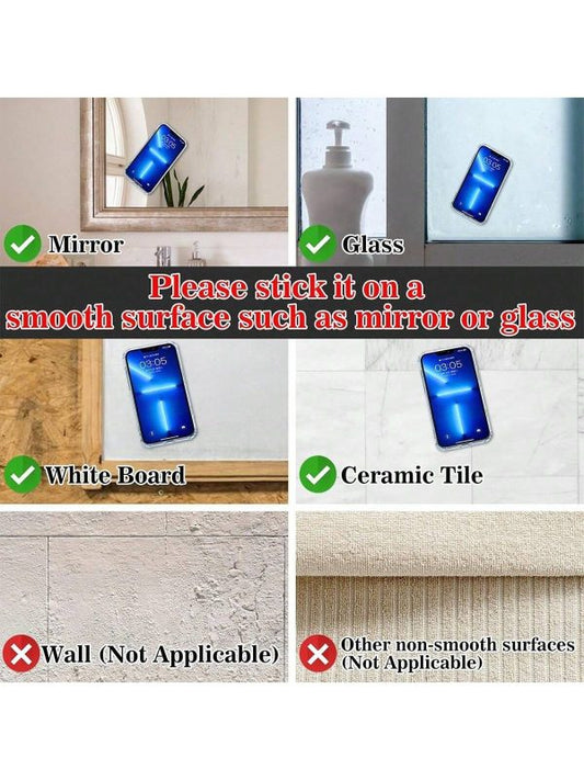 1-pc-mobile-phone-silicone-suction-cup-square-mobile-phone-single-sided-case-anti-slip-holder-mount-suction-random-color