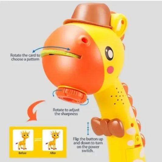 giraffe-small-size-art-drawing-board-leds-projector-light-toy-children-kids-painting-table-small-desk-with-box-packingrandom-color