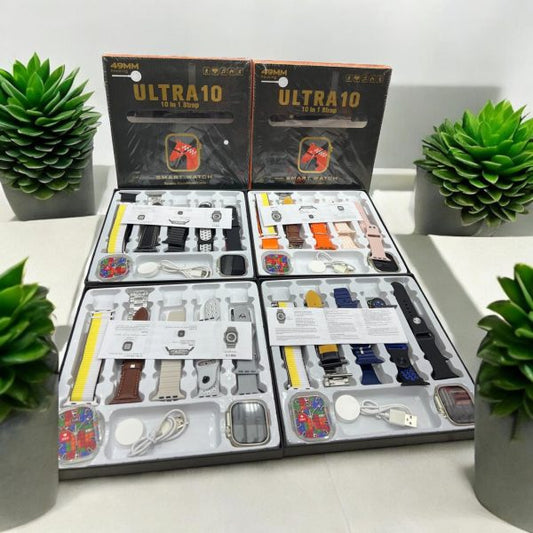 ultra-10-smart-watch-10-in-1-strapsjelly-case-bt-calling-super-hd-display-49mm-multi-color-straps-wireless-charging-random-color-3