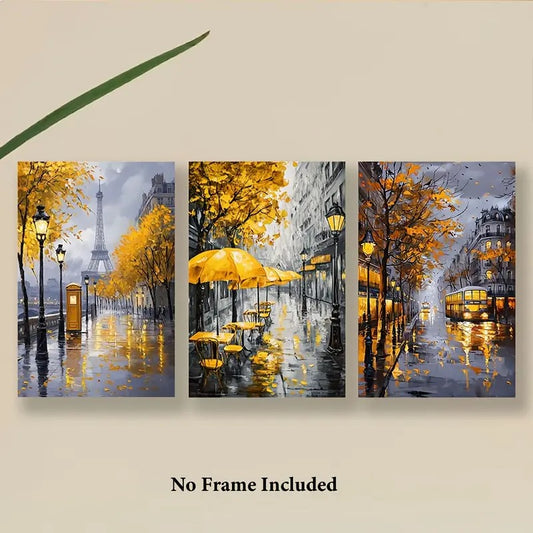 3pcs, Frameless, exquisite gifts, background decorations, holiday gifts, posters and prints, home decorations, staircase decorations, birthday